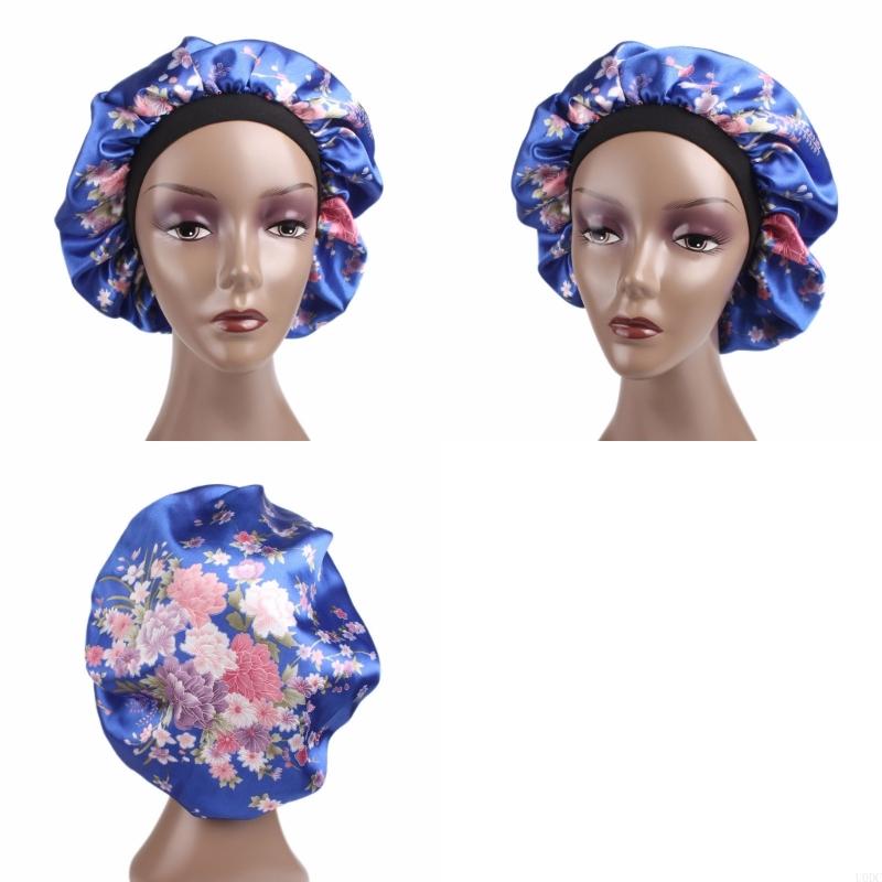 Hair Sleep Bonnet with Wide Ba - Hair Care Night Routine recension och pris