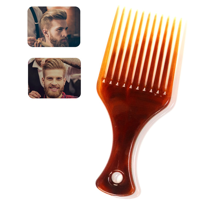 Wide Teeth Brush Pick Comb For - Afro Pick Comb recension och pris