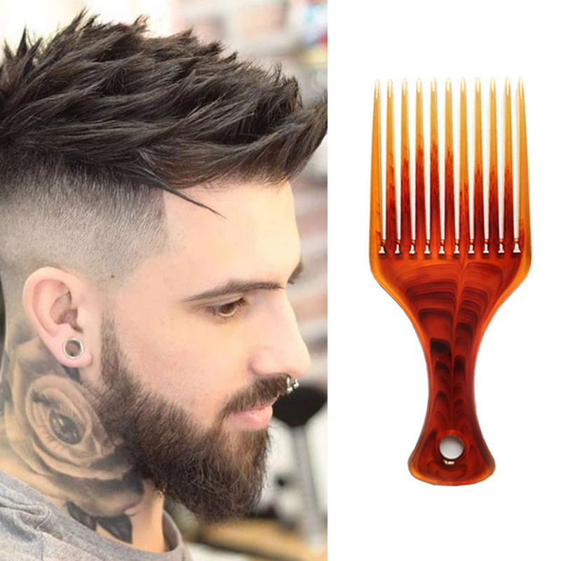Wide Teeth Brush Pick Comb For - Afro Pick Comb recension och pris