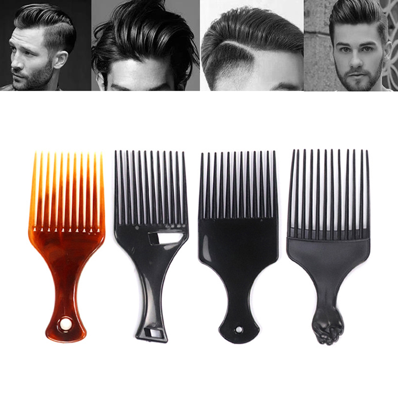 Wide Teeth Brush Pick Comb For - Afro Pick Comb recension och pris