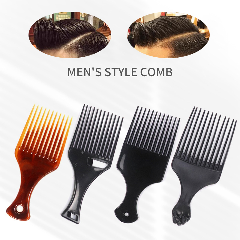 Wide Teeth Brush Pick Comb For - Afro Pick Comb recension och pris