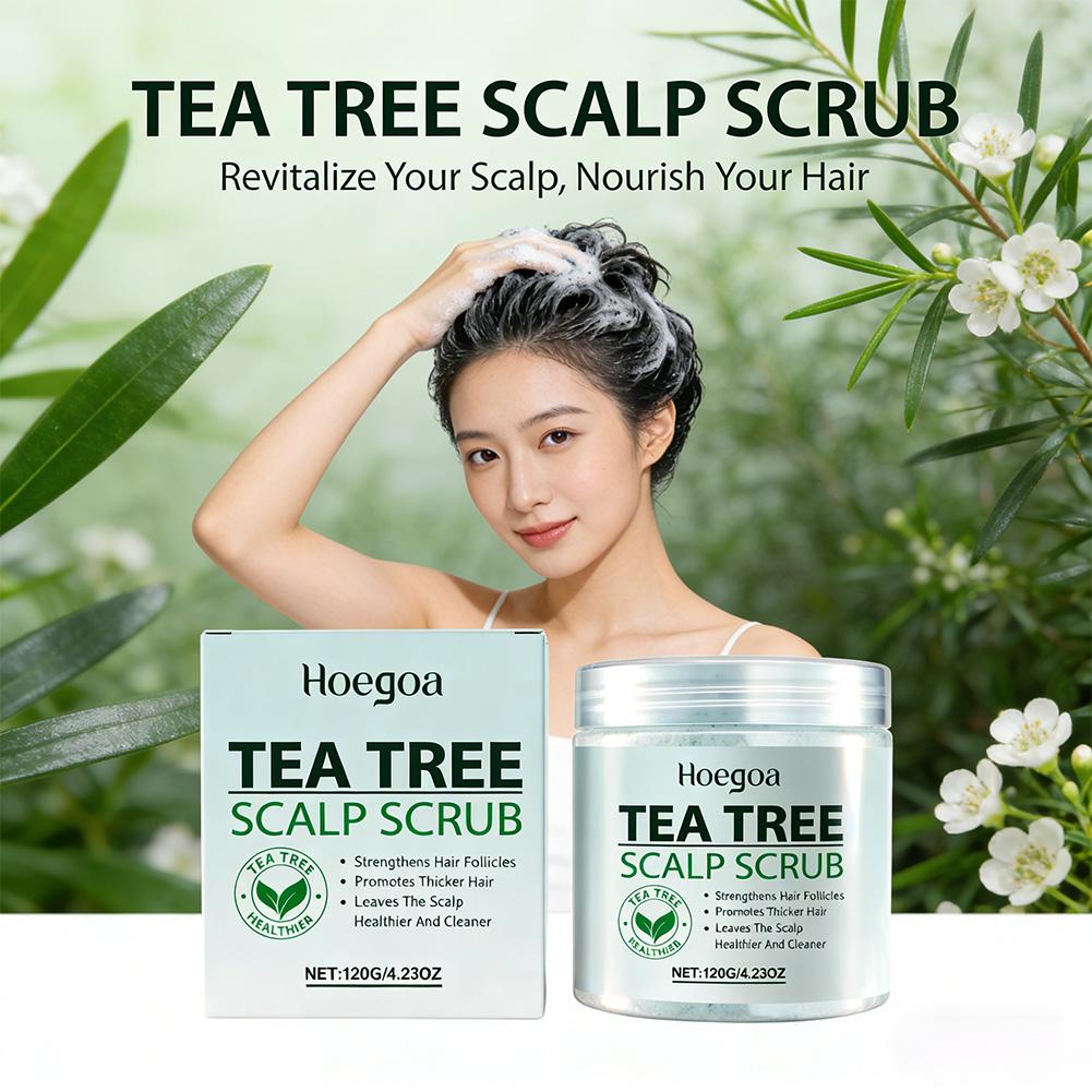 Tea Tree Scalp Scrub Deep Clea - Scalp Scrub Exfoliant recension och pris