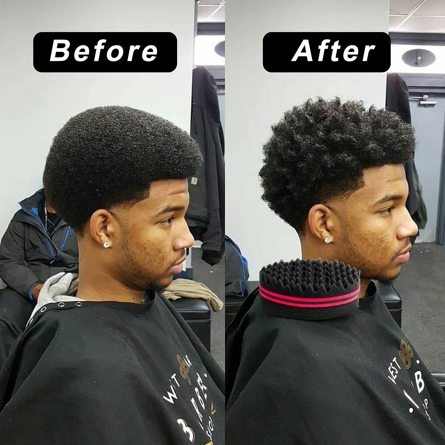 Professional Set Afro Hair Car - Afro Pick Comb recension och pris
