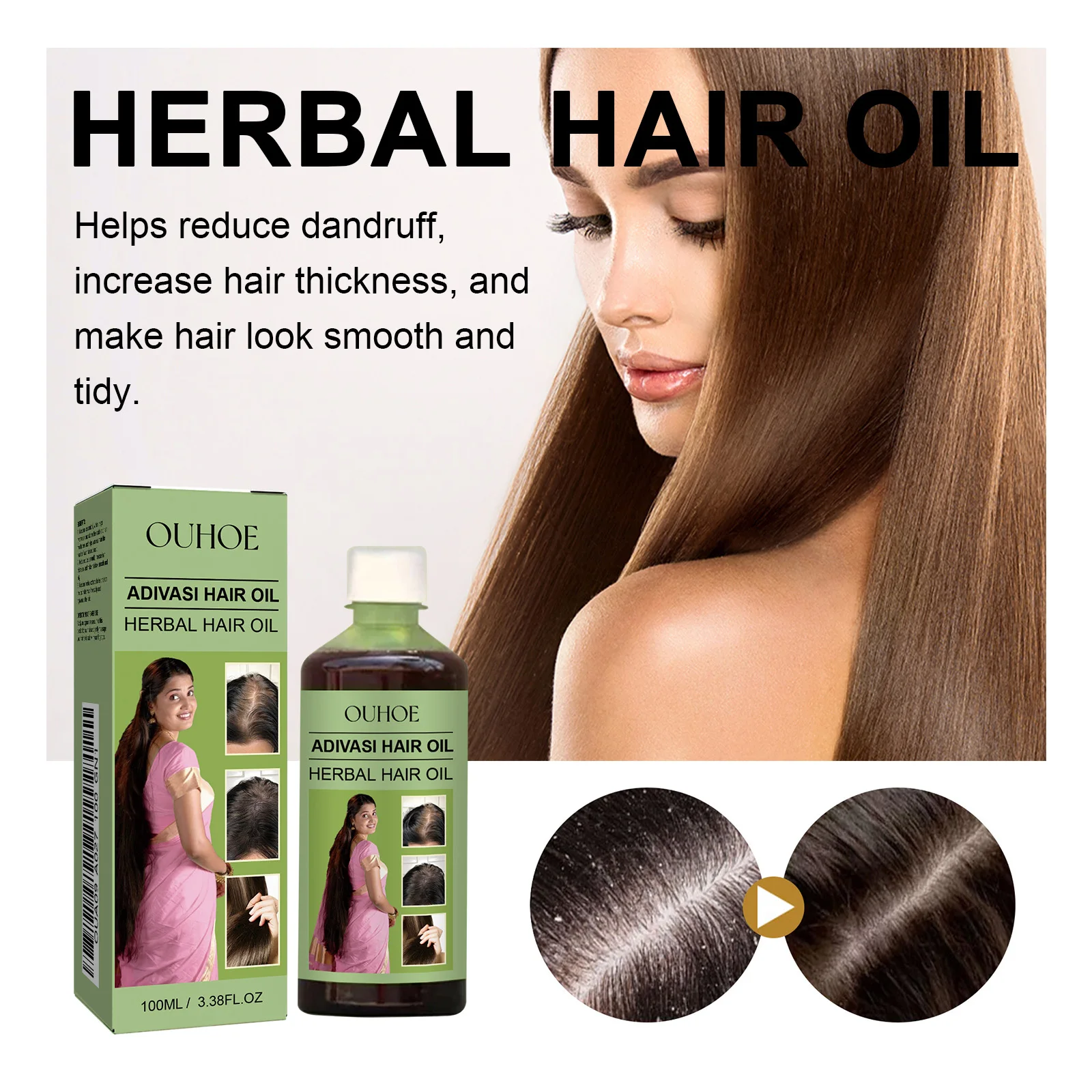 100ml Hair Growth Oil India Ad - Hair Care India recension och pris