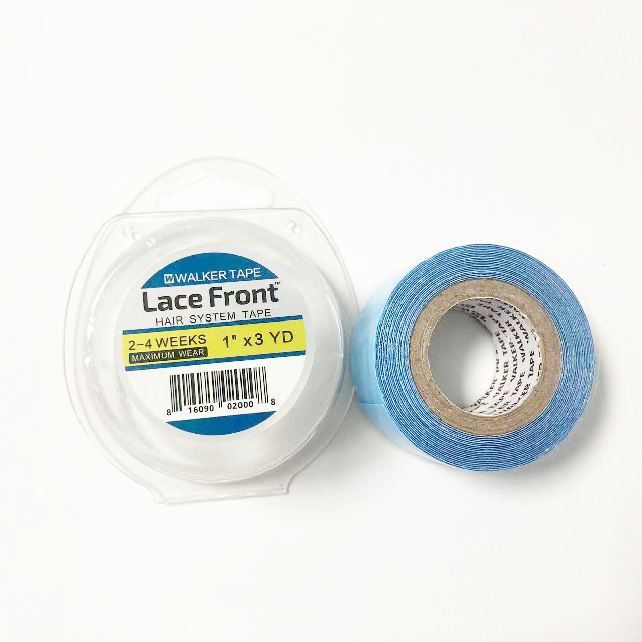 1 Roll 3 Yard Blue Lace Front  - Hair Extension Tape In recension och pris
