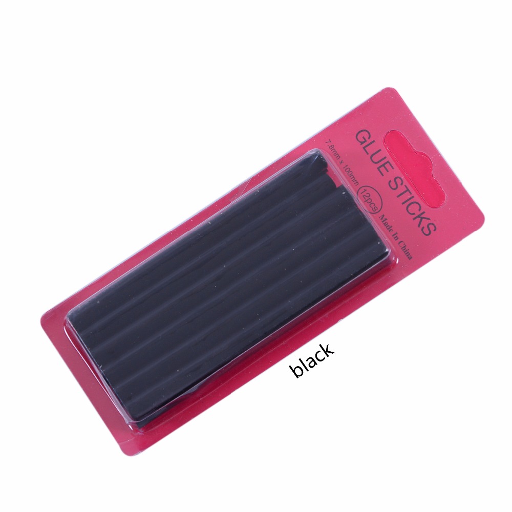 12pcs/lot  0.7*10 cm Hot Melt  - Glue Gun Hair recension och pris
