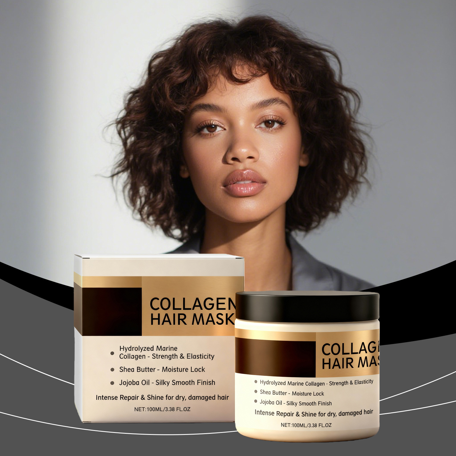 Collagen Hair Mask Gentle Mois - Hair Care Collagen recension och pris