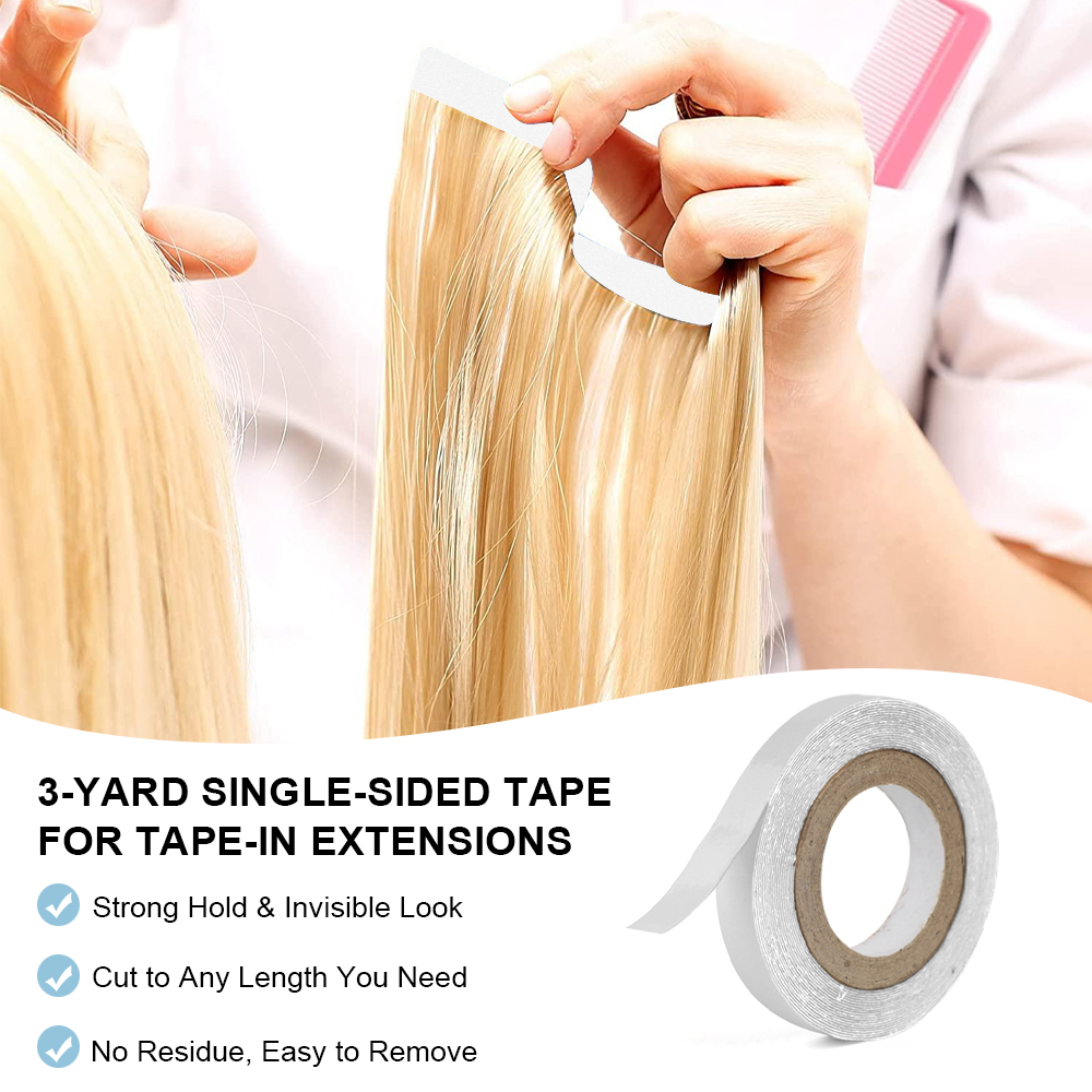 GlamorDove 3Y Single Sided Tap - Hair Extension Tape In recension och pris