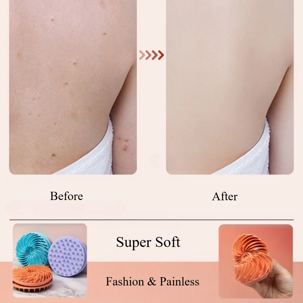 Soft Silicone Body Scrubber Sc - Scalp Scrub Exfoliant recension och pris