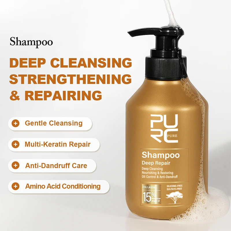 PURC Morocco Argan Oil Shampoo - Hair Care Collagen recension och pris