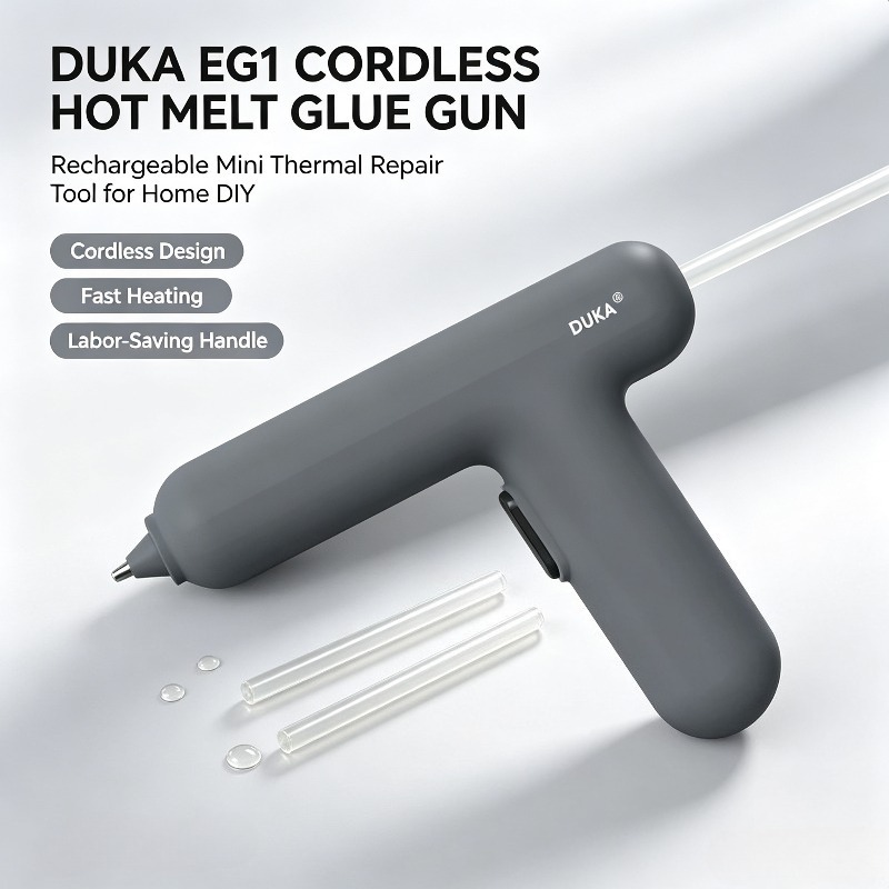 DUKA EG1 Electric Hot Melt Glu - Glue Gun Hair recension och pris