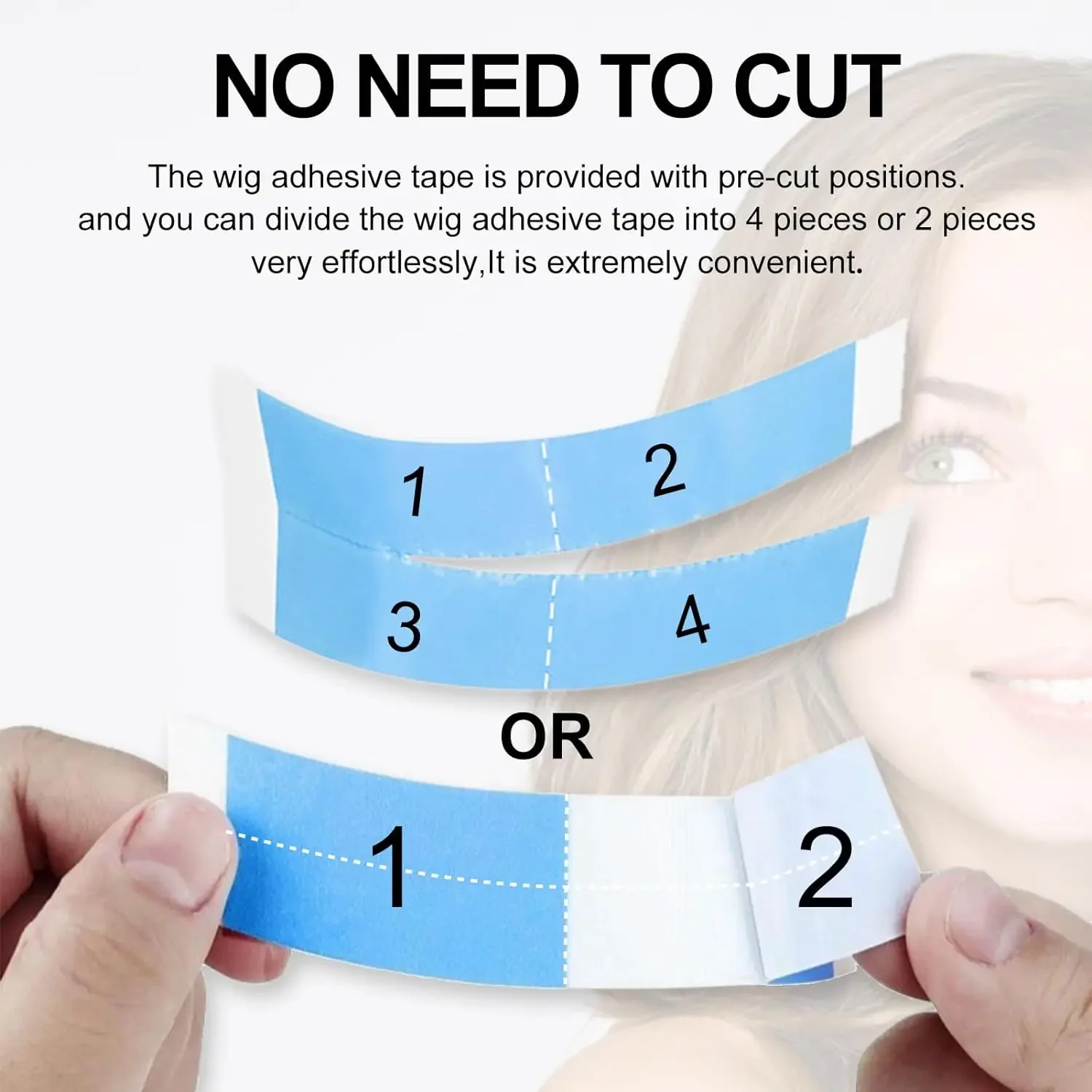 36Pcs/Lot Double Adhesive Supe - Hair Extension Tape In recension och pris