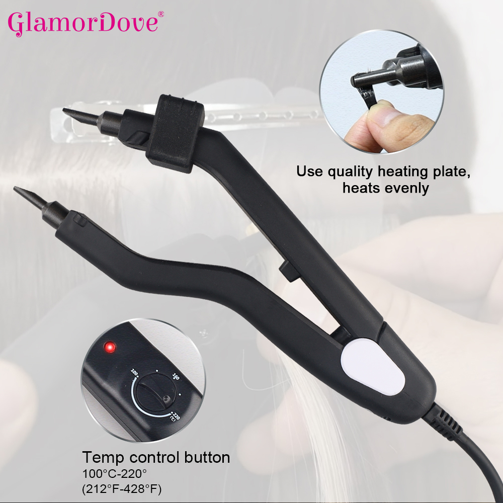 Hot Fusion Hair Extension Melt - Glue Gun Hair recension och pris