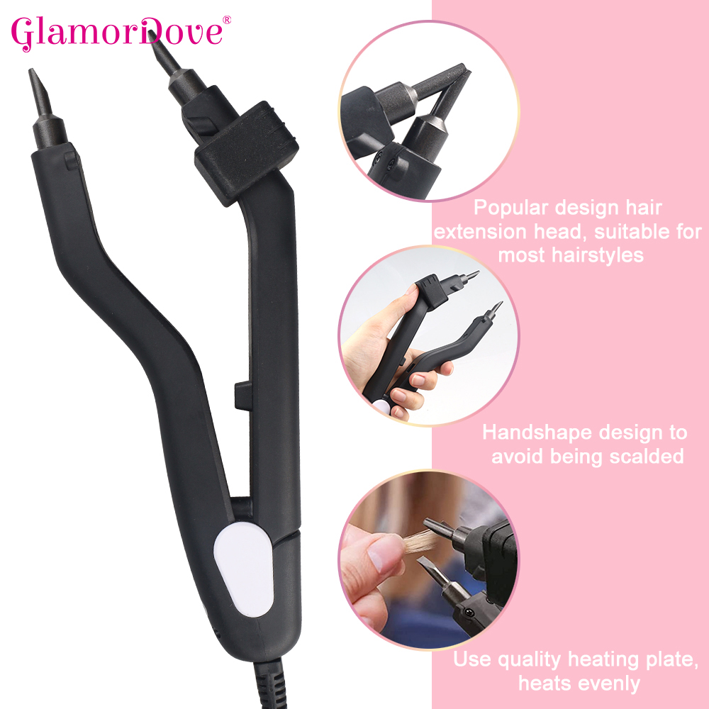 Hot Fusion Hair Extension Melt - Glue Gun Hair recension och pris
