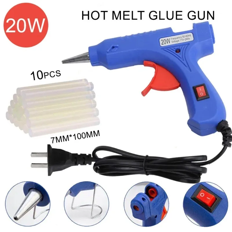 Thermal Glue Gun Rechargeable  - Glue Gun Hair recension och pris