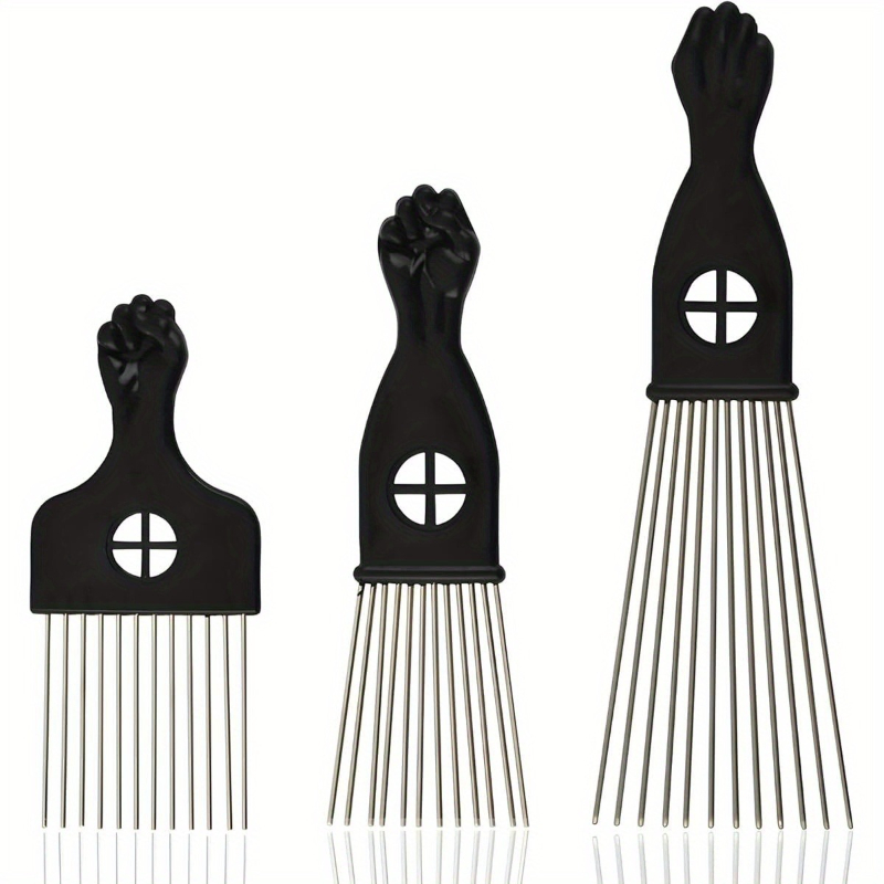 1- Piece Stainless Steel Afro  - Afro Pick Comb recension och pris
