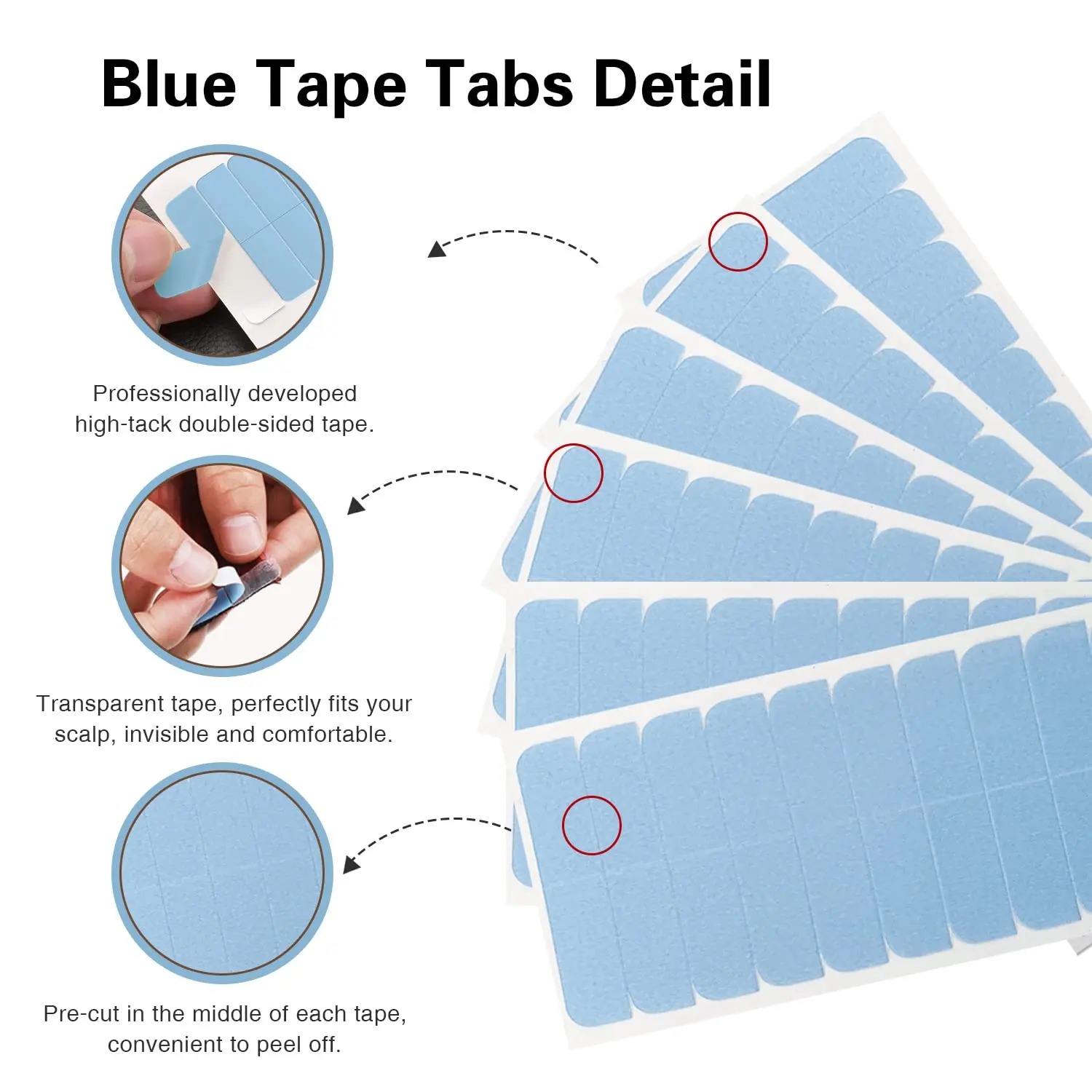 Double Sided Replacement Tape  - Hair Extension Tape In recension och pris
