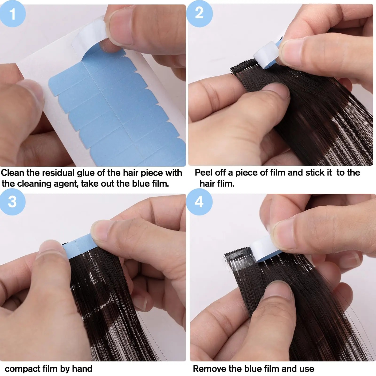 Double Sided Replacement Tape  - Hair Extension Tape In recension och pris
