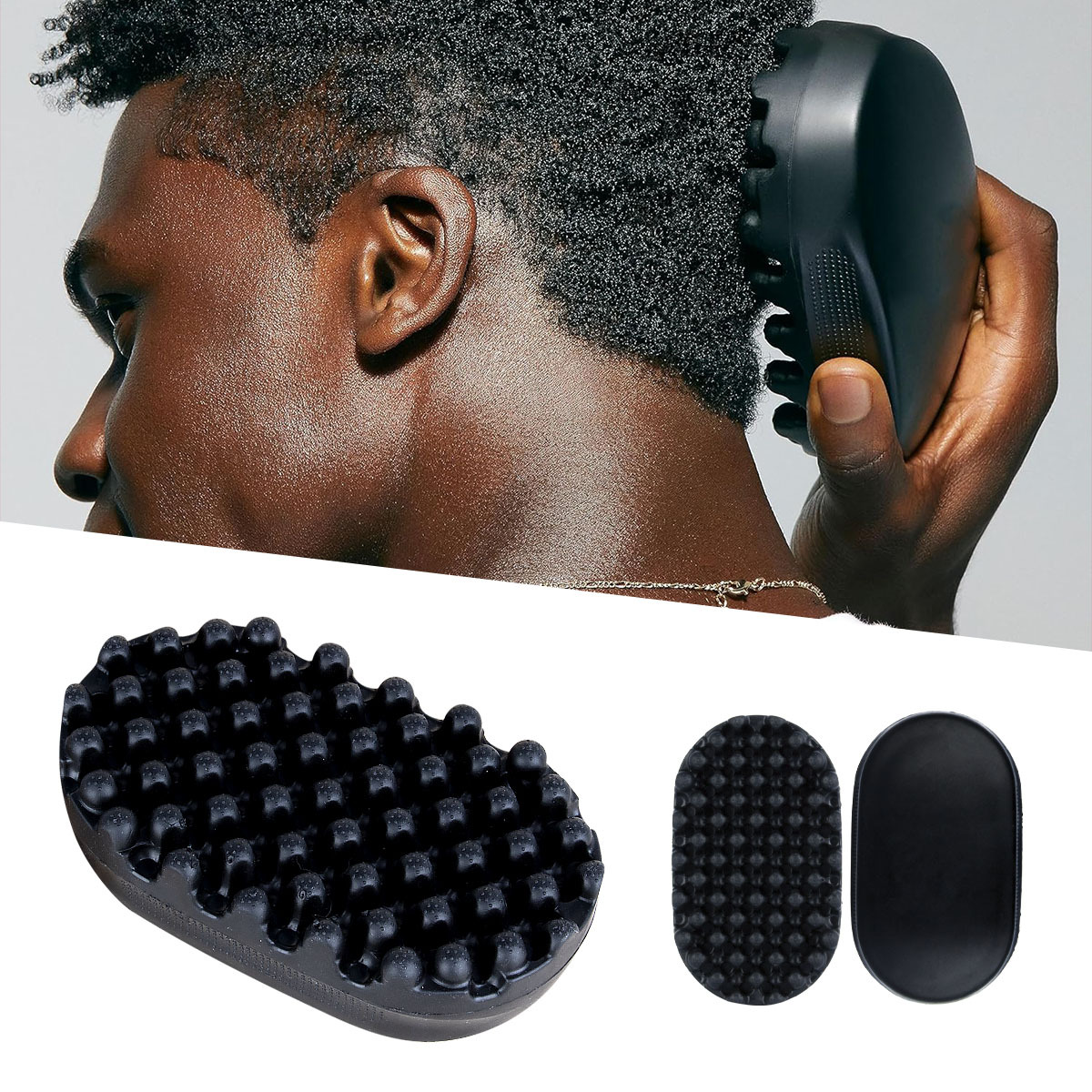 Professional Curly Hair Sponge - Afro Pick Comb recension och pris