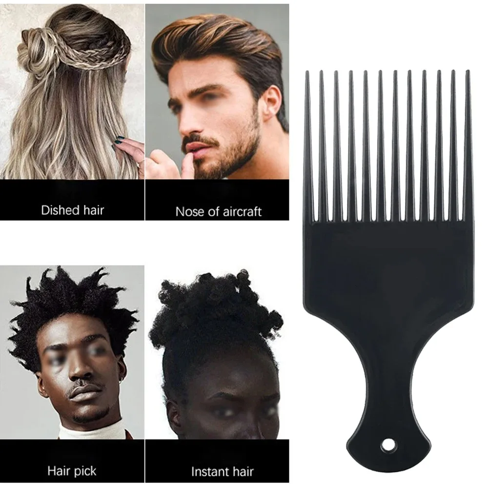 Wide Teeth Brush Pick Comb For - Afro Pick Comb recension och pris