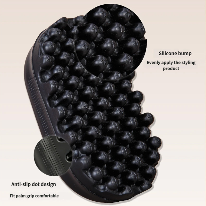 Silicone Magic Twist Hair Brus - Afro Pick Comb recension och pris